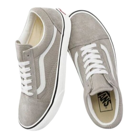 NWT Vans Color Theory Old Skool - Color: Drizzle/True White - Size: MultipleSize - Picture 11 of 12